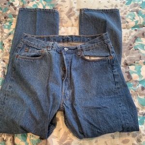 Vintage 80's Levi Button Fly 501 Jeans